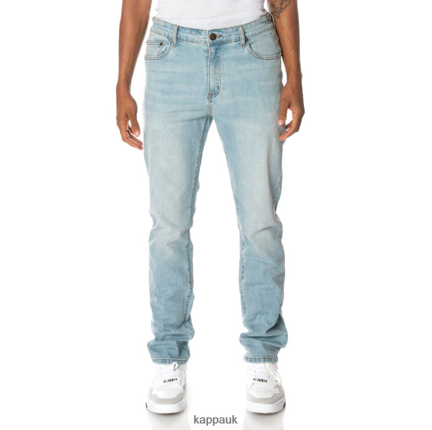 Kappa Authentic Blue Jean Light Wash 408H4N279 - Kappa Tracksuit UK