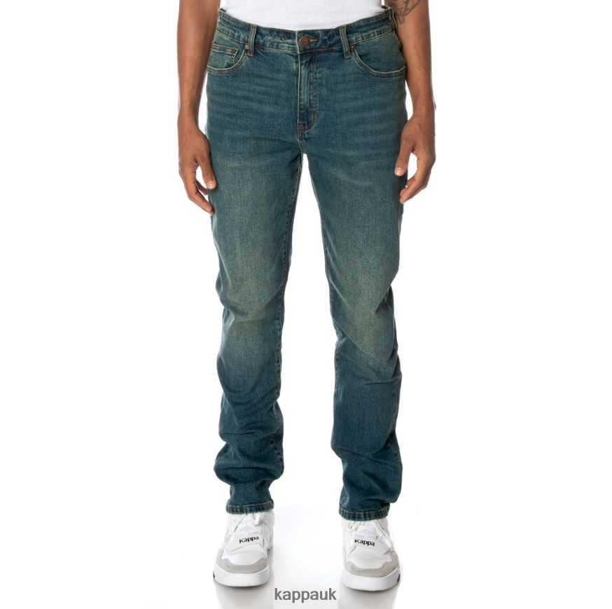 Kappa Authentic Blue Jean Medium Wash 408H4N282 - Kappa Tracksuit UK