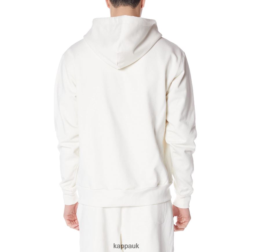 Kappa Robe Giovani Portos Hoodie Cream 408H4N53 - Kappa Trainers UK