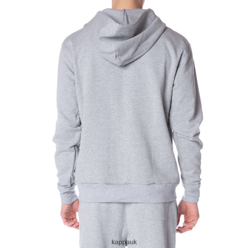 Kappa Robe Giovani Portos Hoodie Light Grey 408H4N52 - Kappa UK