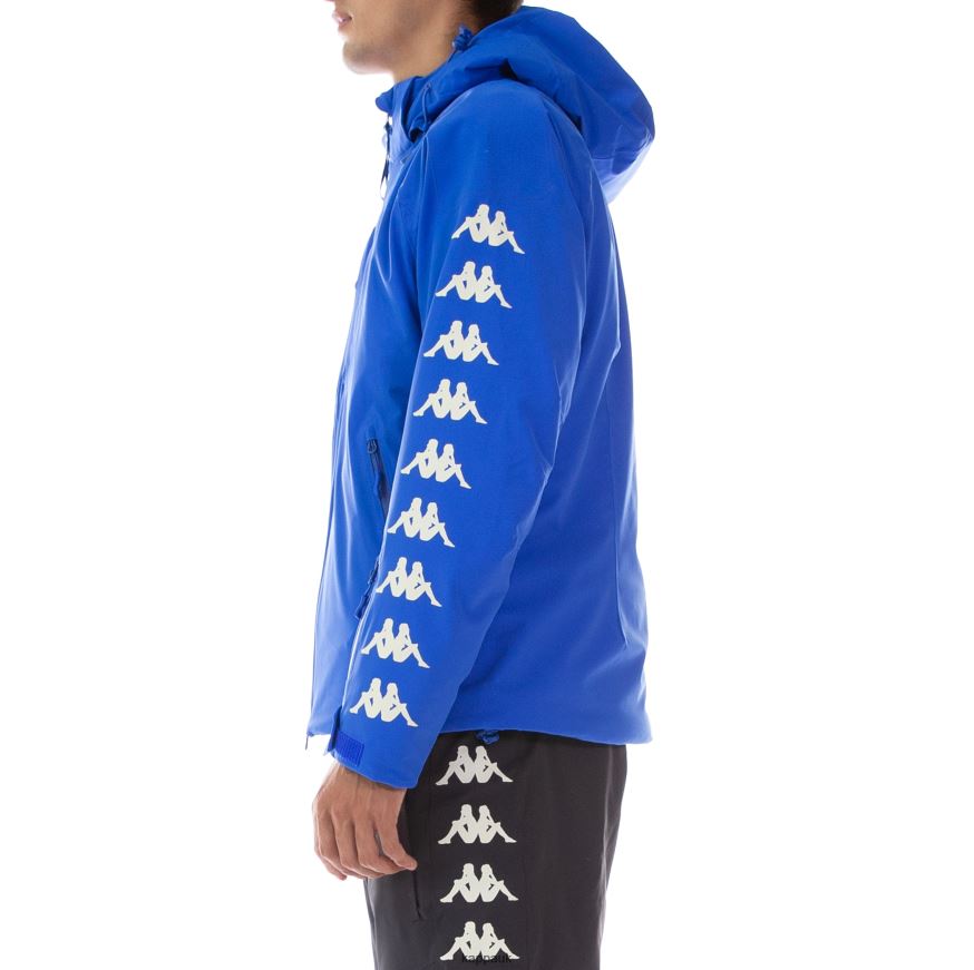 Kappa 6Cento 650Xb Ski Jacket BLUE WHITE ANTIQUE 408H4N85 - Kappa UK