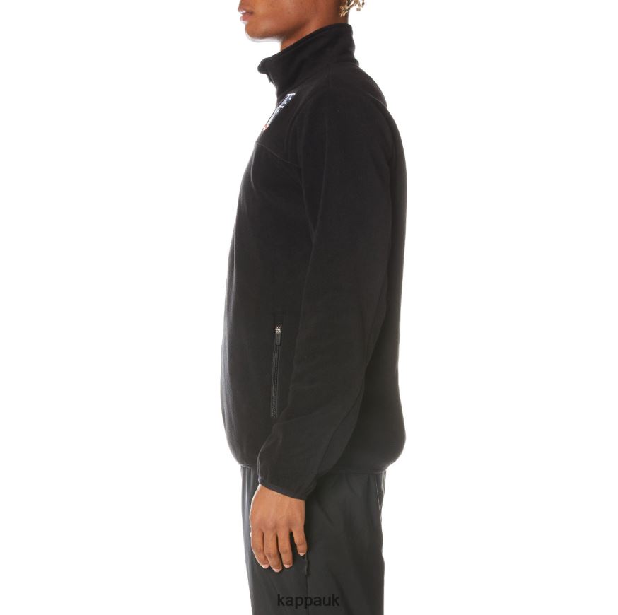 Kappa Thomas Hz US Ski Jacket Black 408H4N81 - Kappa Tracksuit UK