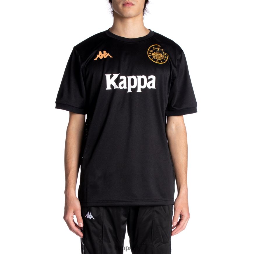 Kappa Authentic Arnold Jersey Black Jet 408H4N211 - Kappa UK