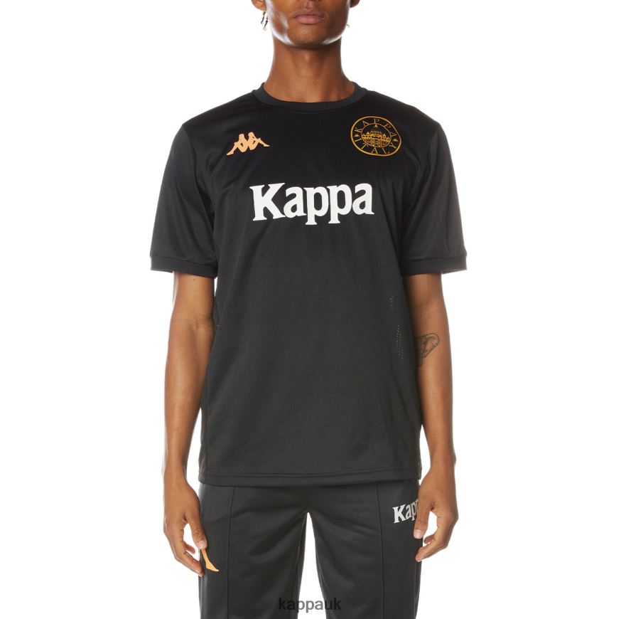 Kappa Authentic Arnold Jersey Jet Black 408H4N213 - Kappa Tracksuit UK