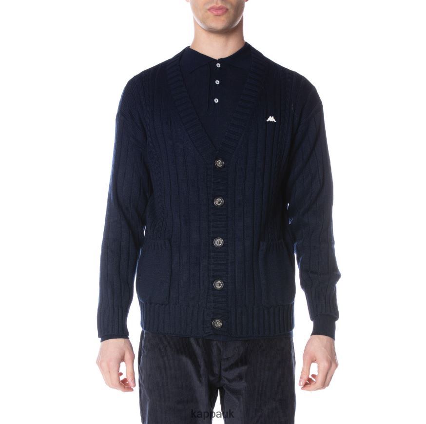 Kappa Robe Giovani Achird Cardigan Navy 408H4N101 - Kappa Trainers UK