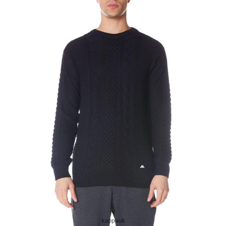 Kappa Robe Giovani Acrab Pullover Black 408H4N97 - Kappa UK