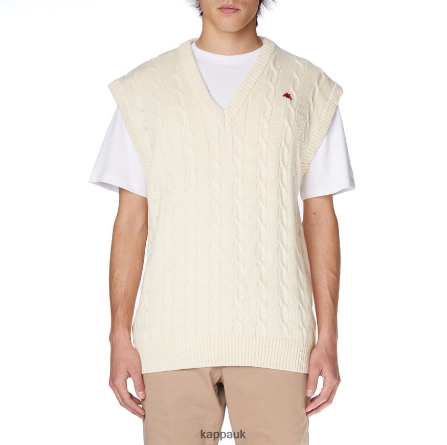 Kappa Robe Giovani Nembus Vest Cream 408H4N91 - Kappa UK