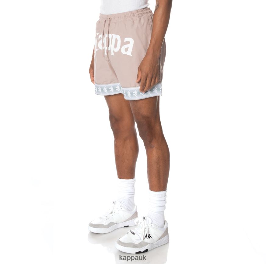 Kappa 222 Banda Calband Swim Shorts Beige 408H4N250 - Kappa UK