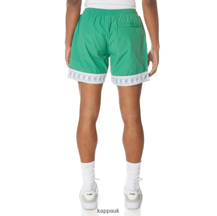 Kappa 222 Banda Calband Swim Shorts Green 408H4N241 - Kappa UK
