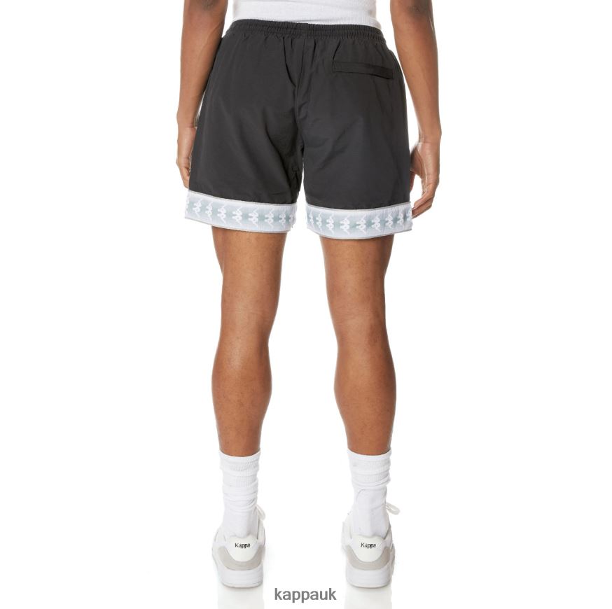 Kappa 222 Banda Calband Swim Shorts Jet Black 408H4N249 - Kappa Tracksuit UK