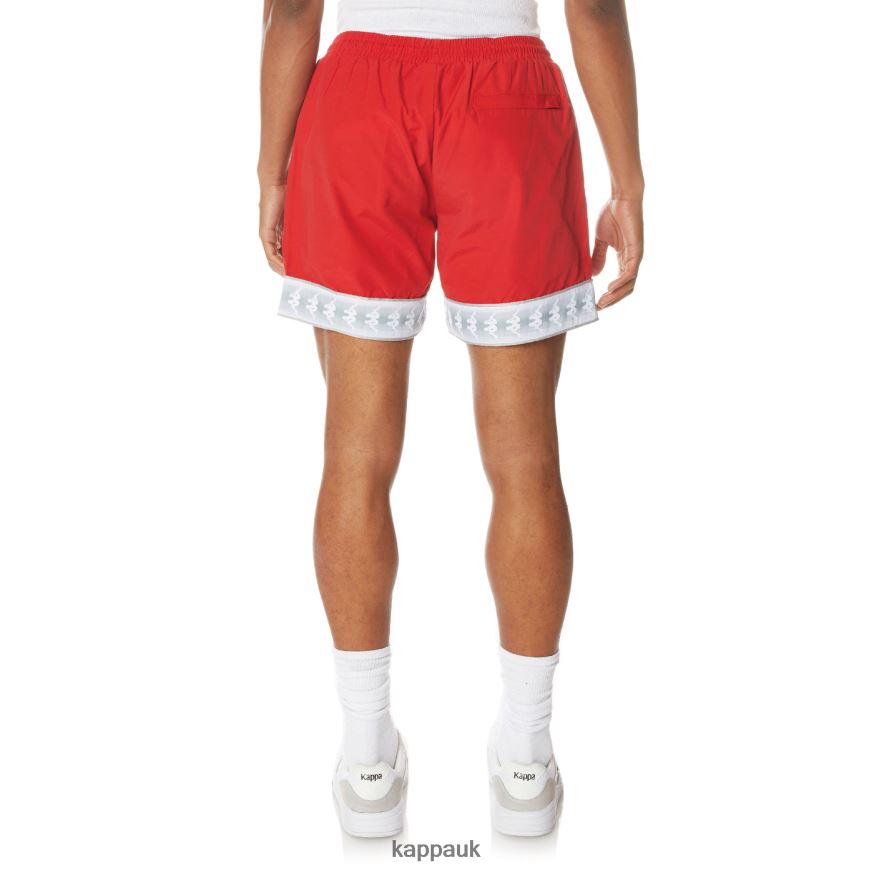 Kappa 222 Banda Calband Swim Shorts Red 408H4N240 - Kappa Tracksuit UK