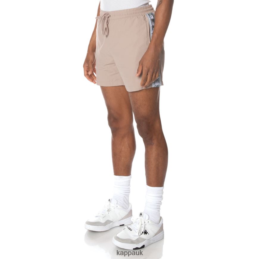 Kappa 222 Banda Corty Swim Shorts Beige 408H4N247 - Kappa UK