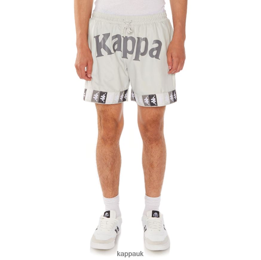 Kappa 222 Banda Eddie Swim Trunks Grey 408H4N228 - Kappa Tracksuit UK