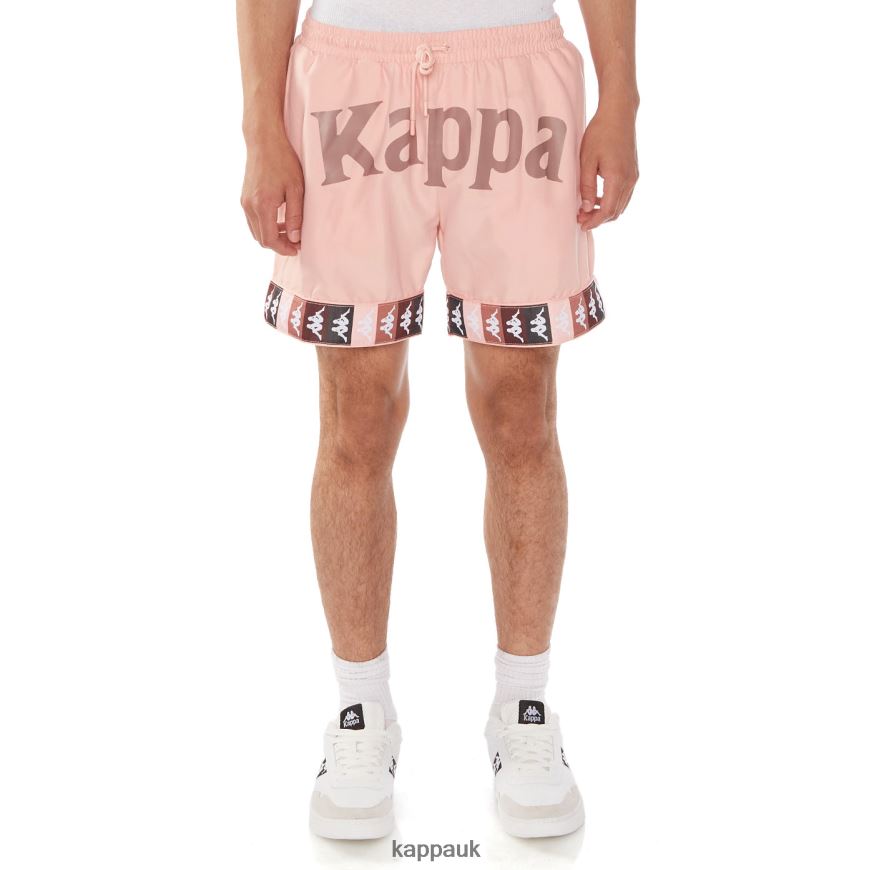 Kappa 222 Banda Eddie Swim Trunks Pink 408H4N215 - Kappa Trainers UK