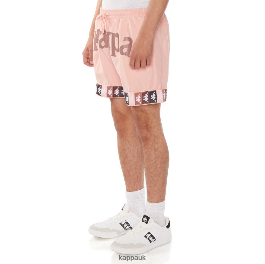 Kappa 222 Banda Eddie Swim Trunks Pink 408H4N215 - Kappa Trainers UK