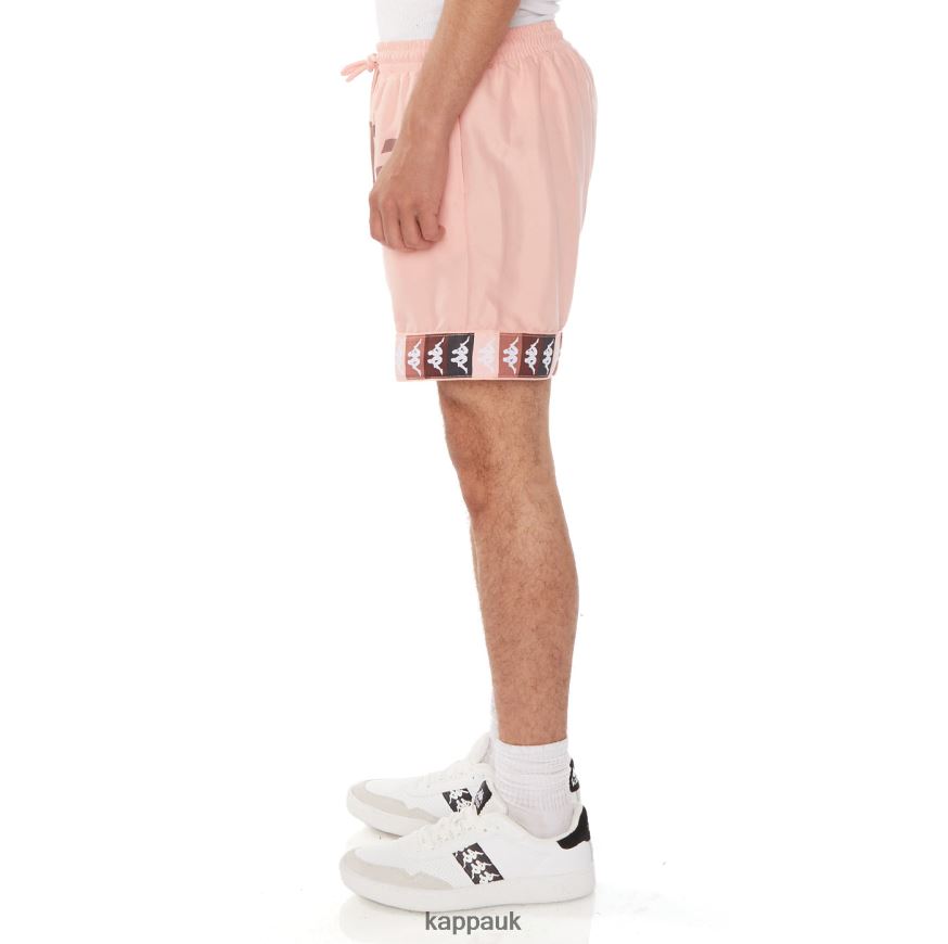Kappa 222 Banda Eddie Swim Trunks Pink 408H4N215 - Kappa Trainers UK