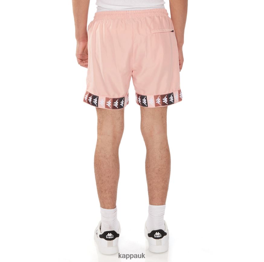 Kappa 222 Banda Eddie Swim Trunks Pink 408H4N215 - Kappa Trainers UK