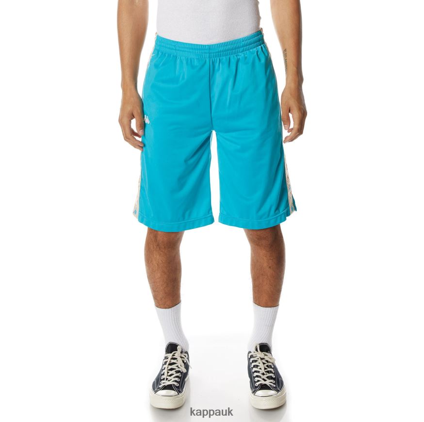 Kappa 222 Banda Treadwellzin 2 Shorts Dark Aqua 408H4N261 - Kappa Tracksuit UK