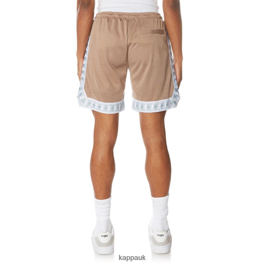 Kappa 222 Banda Vosker Shorts Beige 408H4N254 - Kappa Trainers UK