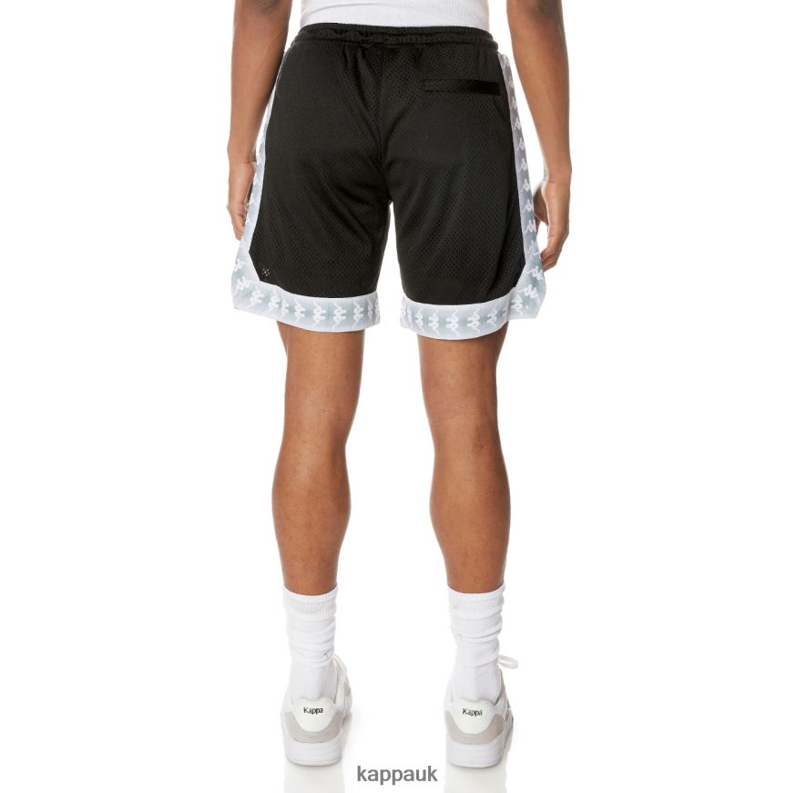 Kappa 222 Banda Vosker Shorts Jet Black 408H4N253 - Kappa UK