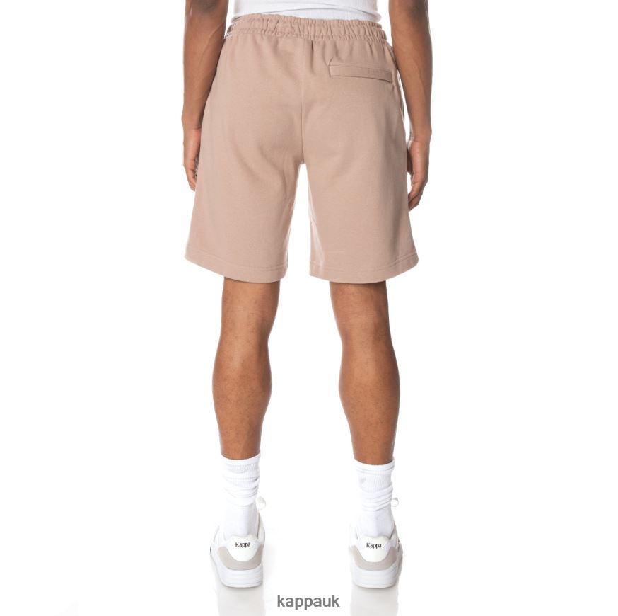 Kappa Authentic Anjuan Shorts Beige 408H4N252 - Kappa Tracksuit UK