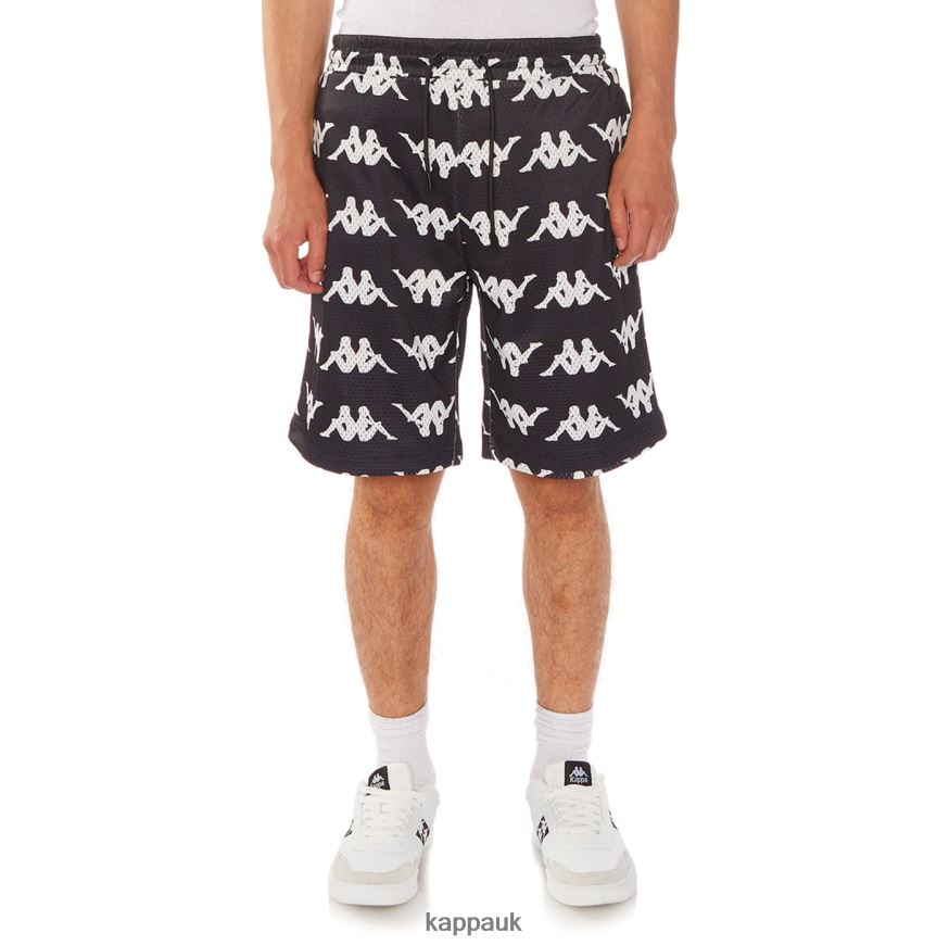 Kappa Authentic Cordae Shorts Black Jet 408H4N235 - Kappa UK