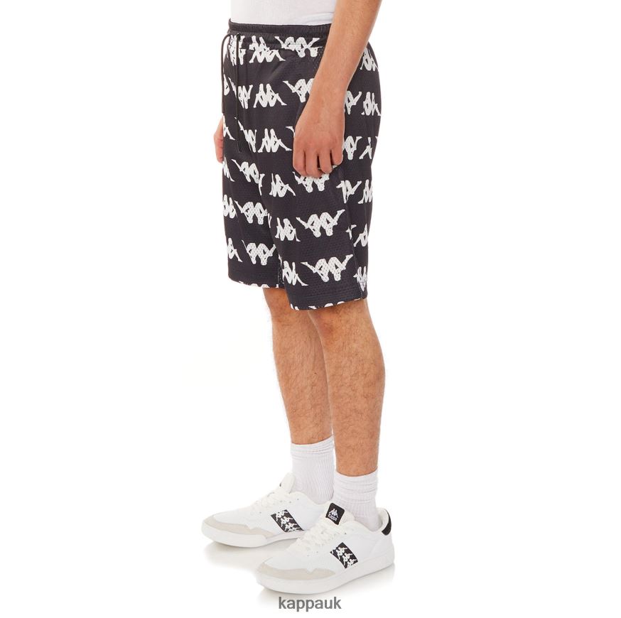 Kappa Authentic Cordae Shorts Black Jet 408H4N235 - Kappa UK