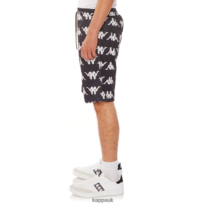 Kappa Authentic Cordae Shorts Black Jet 408H4N235 - Kappa UK