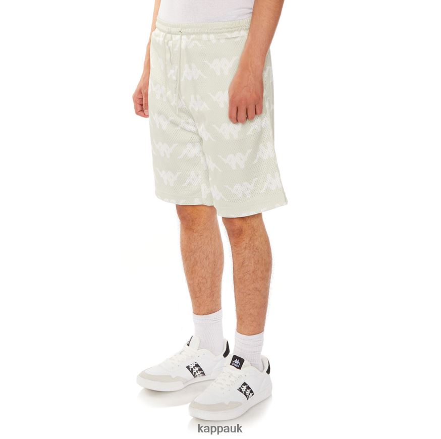 Kappa Authentic Cordae Shorts Grey 408H4N234 - Kappa Tracksuit UK