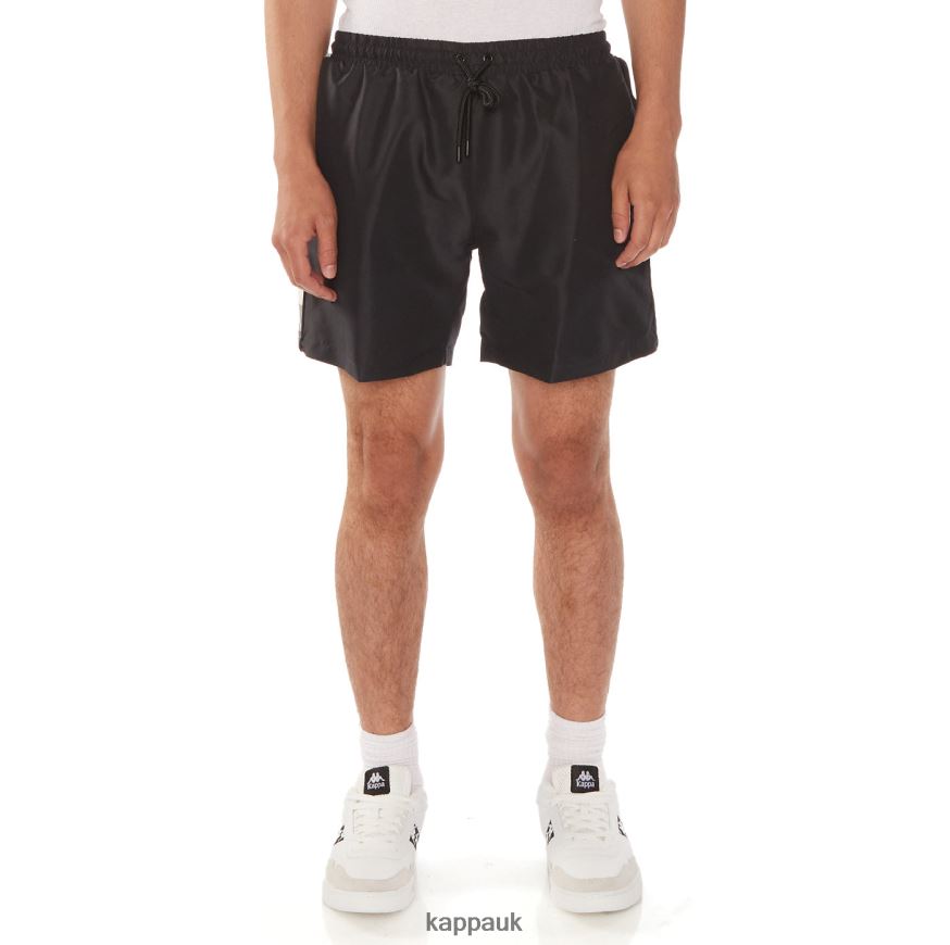 Kappa Authentic Grant Swim Trunks Black Jet 408H4N226 - Kappa UK
