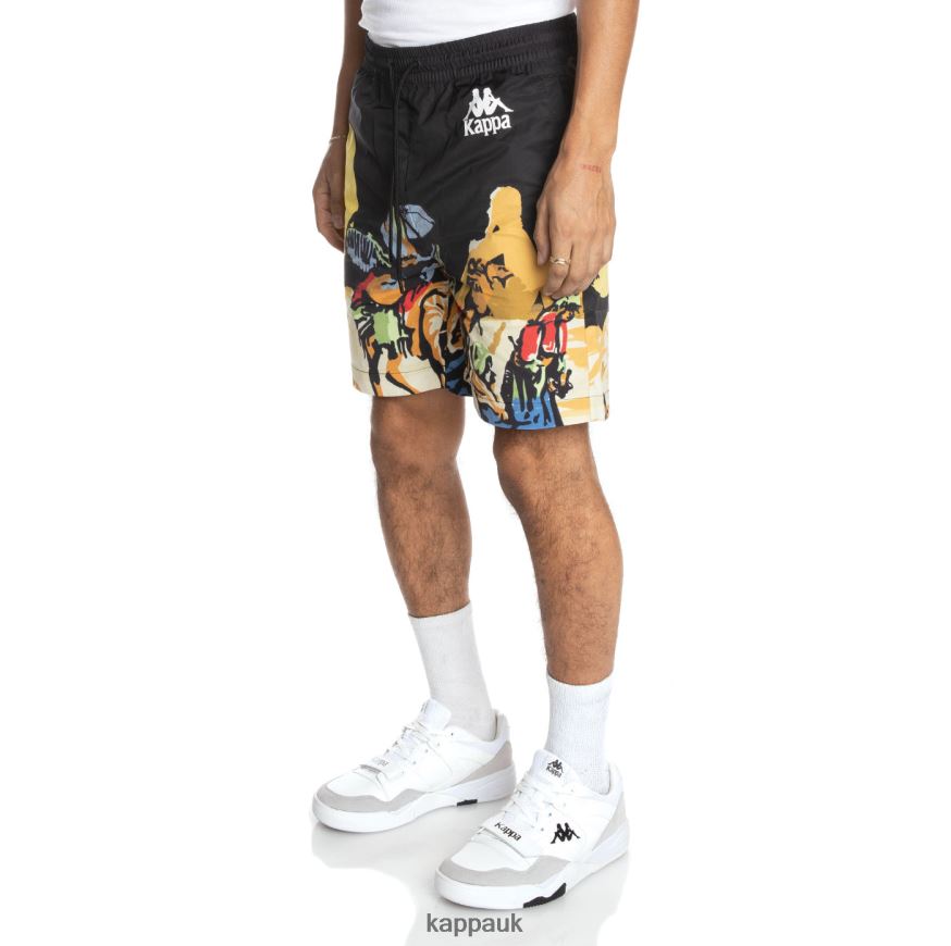 Kappa Authentic Oasis Shorts Jet Black 408H4N256 - Kappa UK