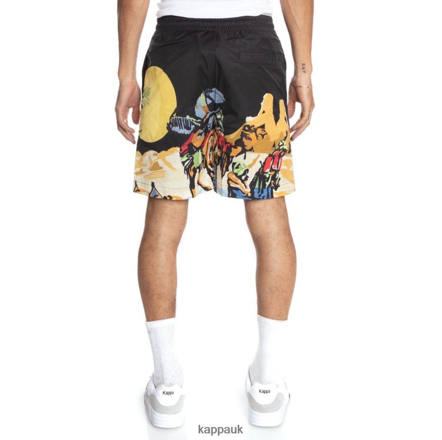 Kappa Authentic Oasis Shorts Jet Black 408H4N256 - Kappa UK