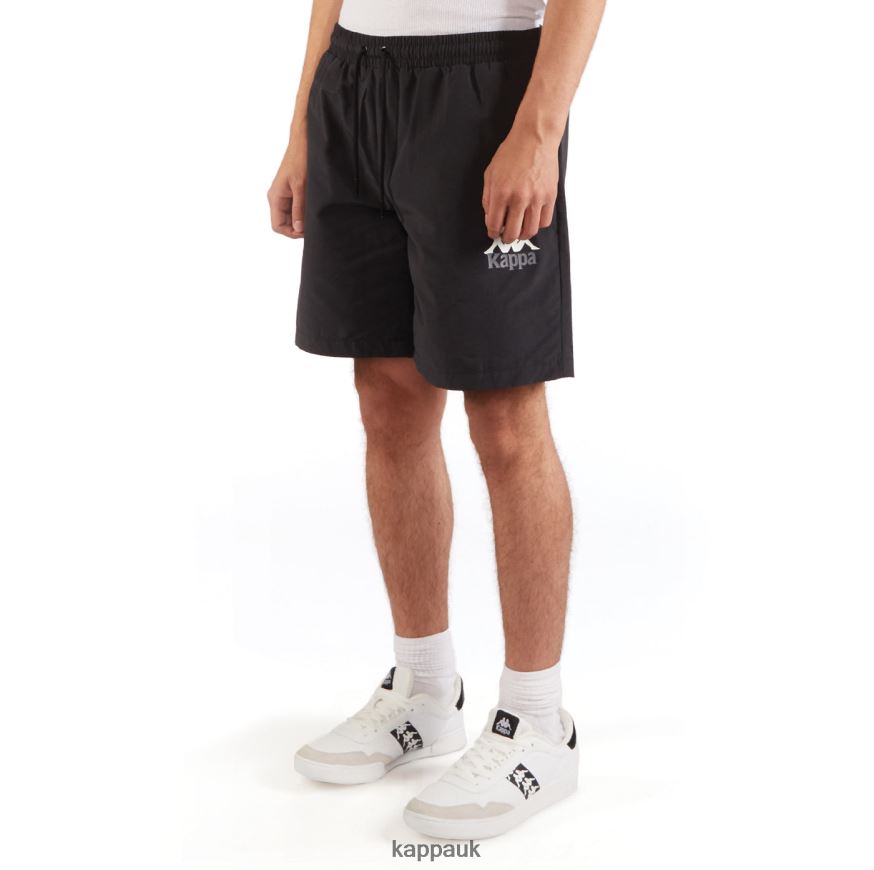 Kappa Authentic Wale Shorts Black Jet 408H4N238 - Kappa UK