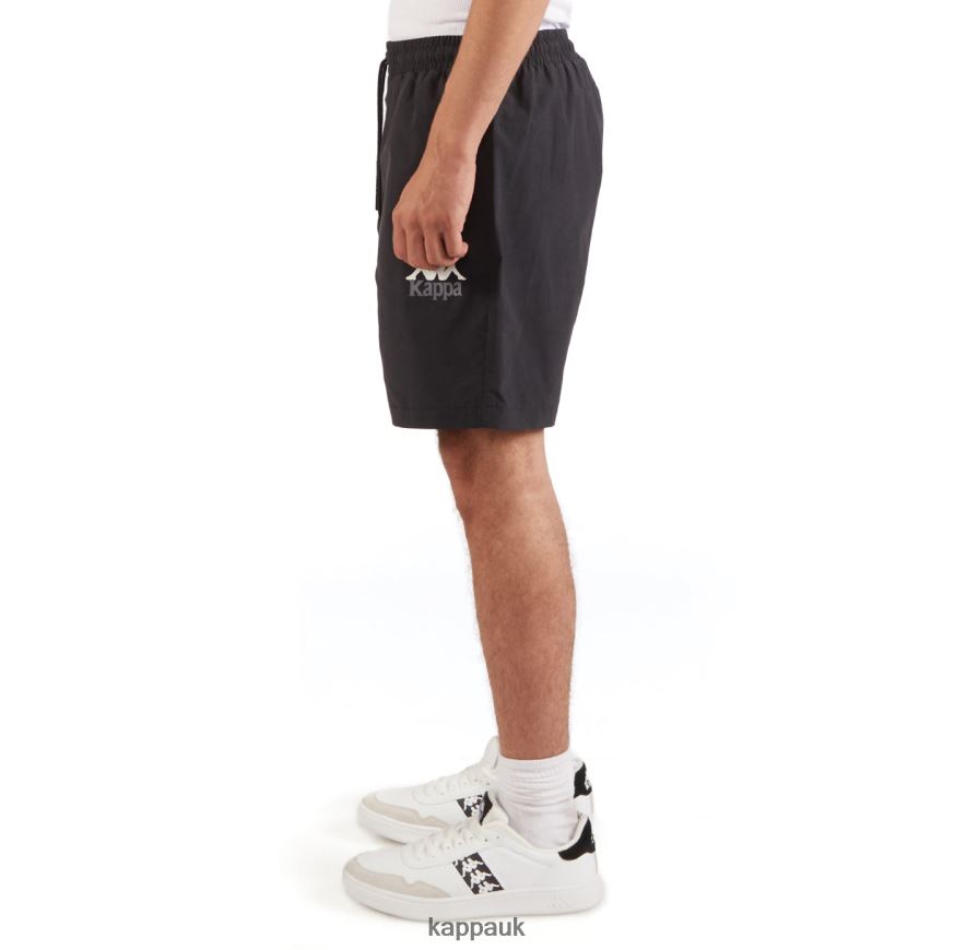 Kappa Authentic Wale Shorts Black Jet 408H4N238 - Kappa UK