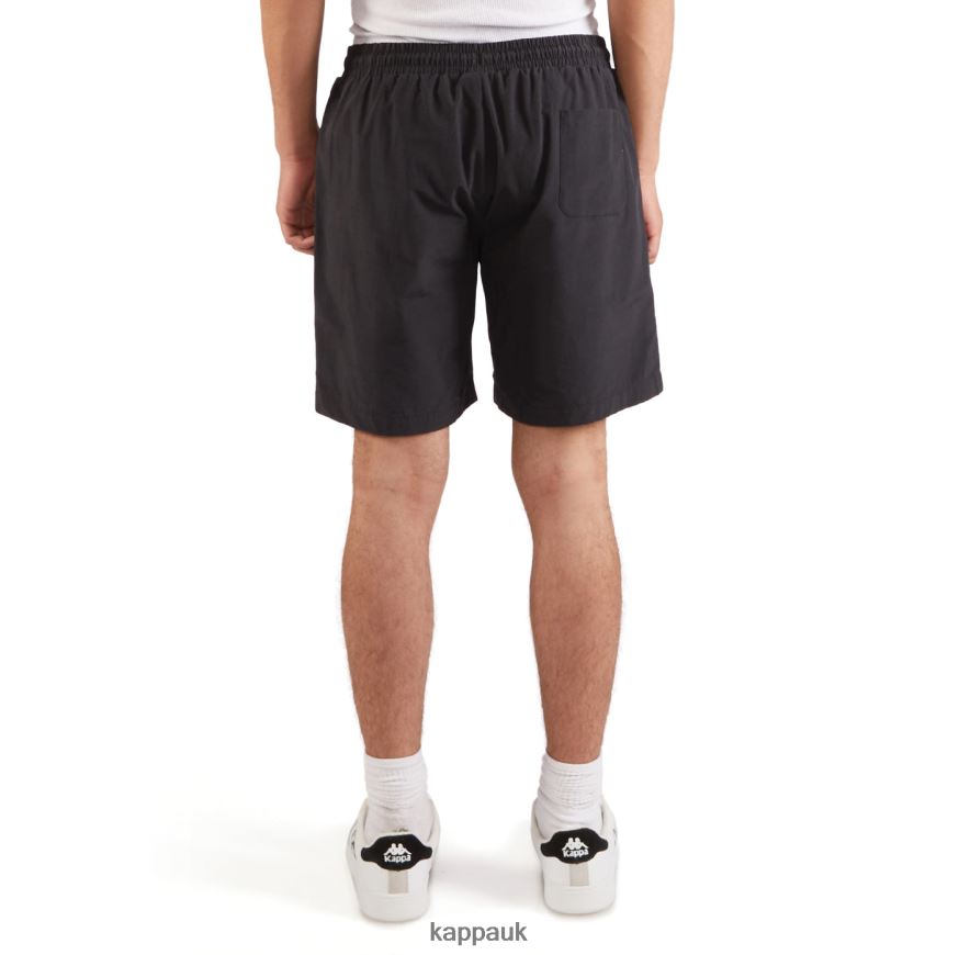 Kappa Authentic Wale Shorts Black Jet 408H4N238 - Kappa UK
