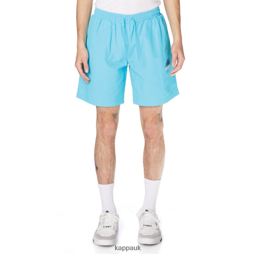 Kappa Authentic Wale Shorts Turqoise 408H4N233 - Kappa Trainers UK