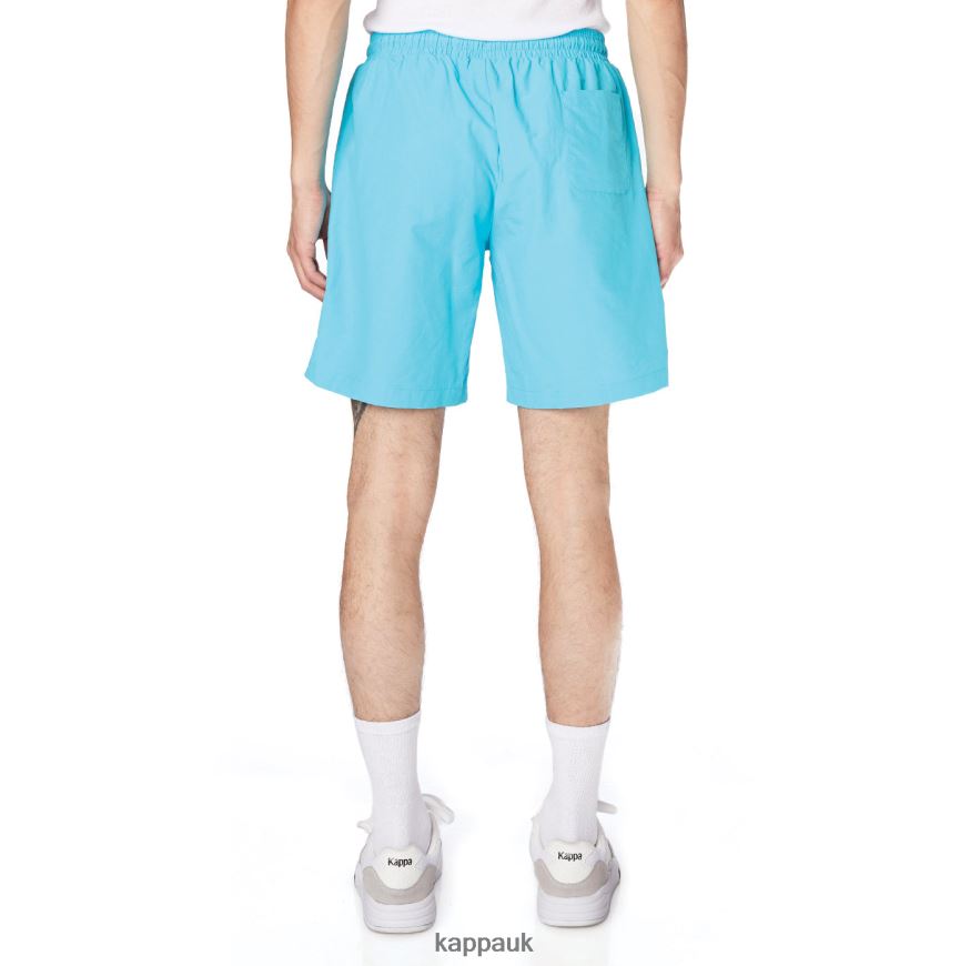 Kappa Authentic Wale Shorts Turqoise 408H4N233 - Kappa Trainers UK