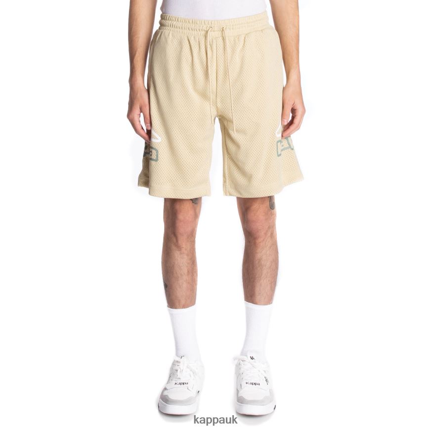 Kappa Logo Deer Shorts Beige 408H4N221 - Kappa Trainers UK