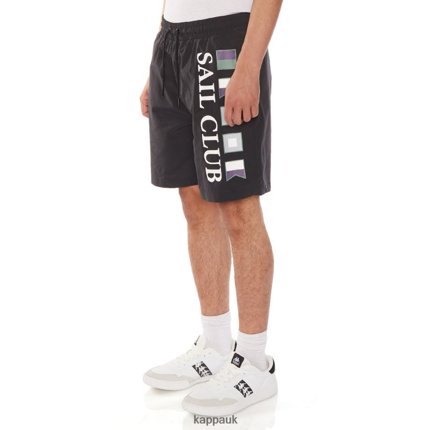 Kappa Redd Shorts Black Jet 408H4N218 - Kappa Trainers UK