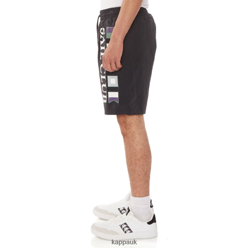Kappa Redd Shorts Black Jet 408H4N218 - Kappa Trainers UK