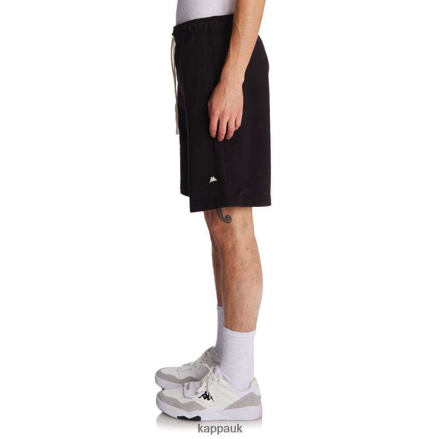 Kappa Robe Giovani Karraway Shorts Black 408H4N273 - Kappa Tracksuit UK