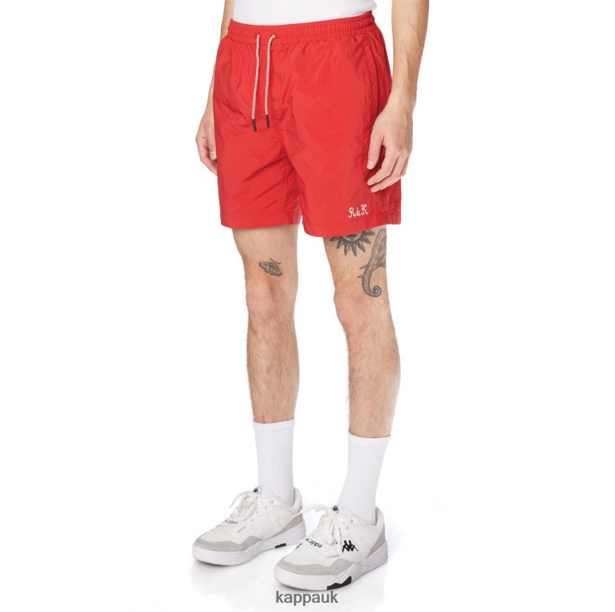 Kappa Robe Giovani Kayen Swim Trunks Red 408H4N276 - Kappa Tracksuit UK