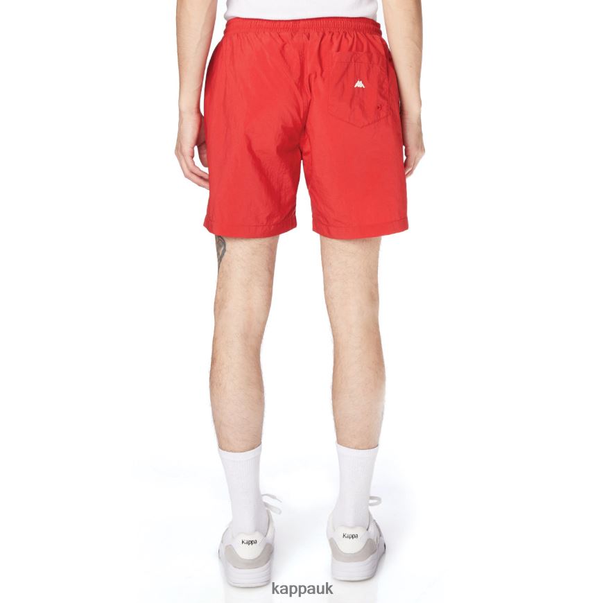 Kappa Robe Giovani Kayen Swim Trunks Red 408H4N276 - Kappa Tracksuit UK