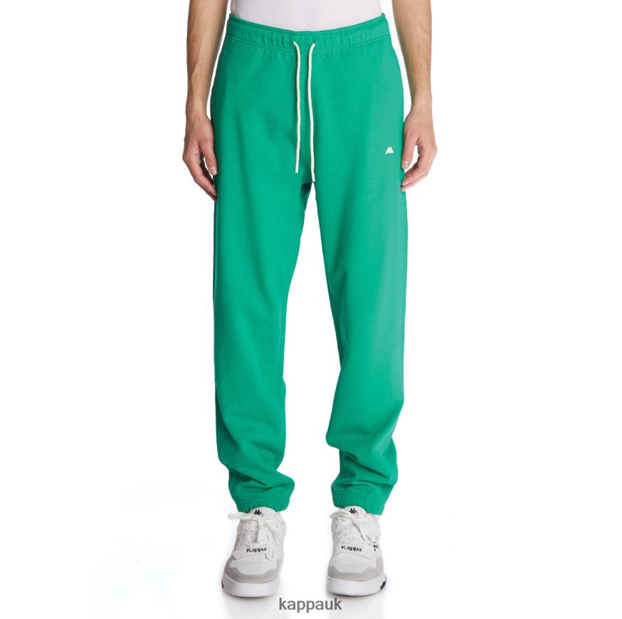 Kappa Robe Giovani Aurion Sweatpants Kelly Green 408H4N71 - Kappa Trainers UK