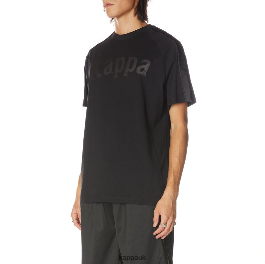 Kappa 222 Banda Balima T-Shirt Black Jet 408H4N184 - Kappa UK
