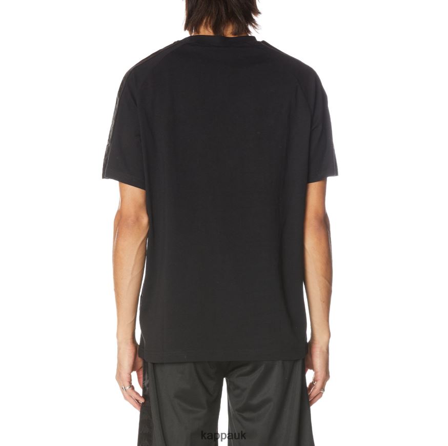Kappa 222 Banda Balima T-Shirt Black Jet 408H4N184 - Kappa UK