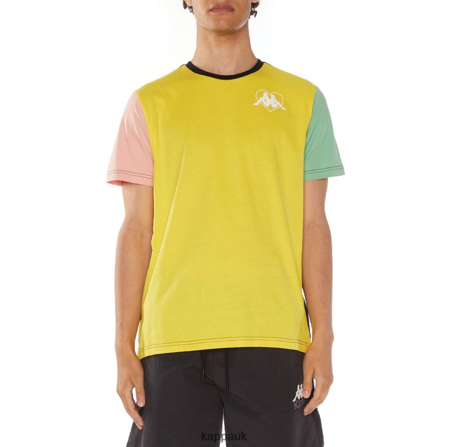 Kappa Authentic Zabrze T-Shirt Black Jet 408H4N103 - Kappa UK