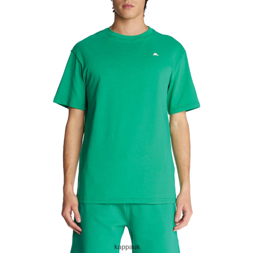 Kappa Robe Giovani Darphis T-Shirt Kelly Green 408H4N200 - Kappa Trainers UK