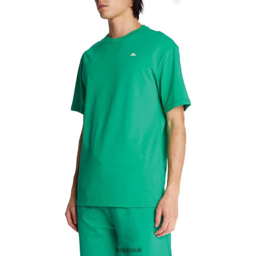 Kappa Robe Giovani Darphis T-Shirt Kelly Green 408H4N200 - Kappa Trainers UK
