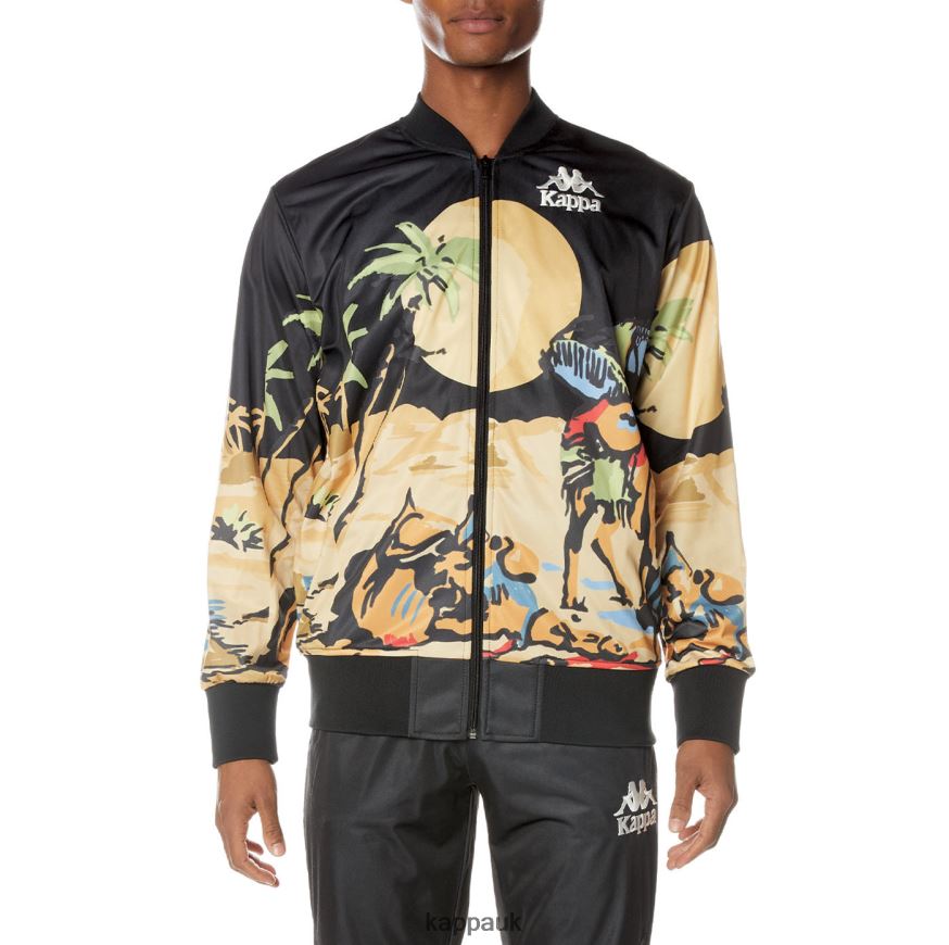 Kappa Authentic Sudania Jacket Jet Black 408H4N4 - Kappa UK